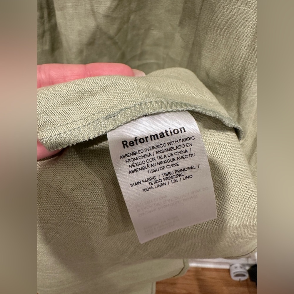 Reformation Davila Linen Dress - Picture 8 of 9